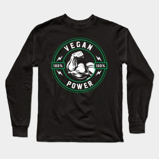 vegan power Long Sleeve T-Shirt